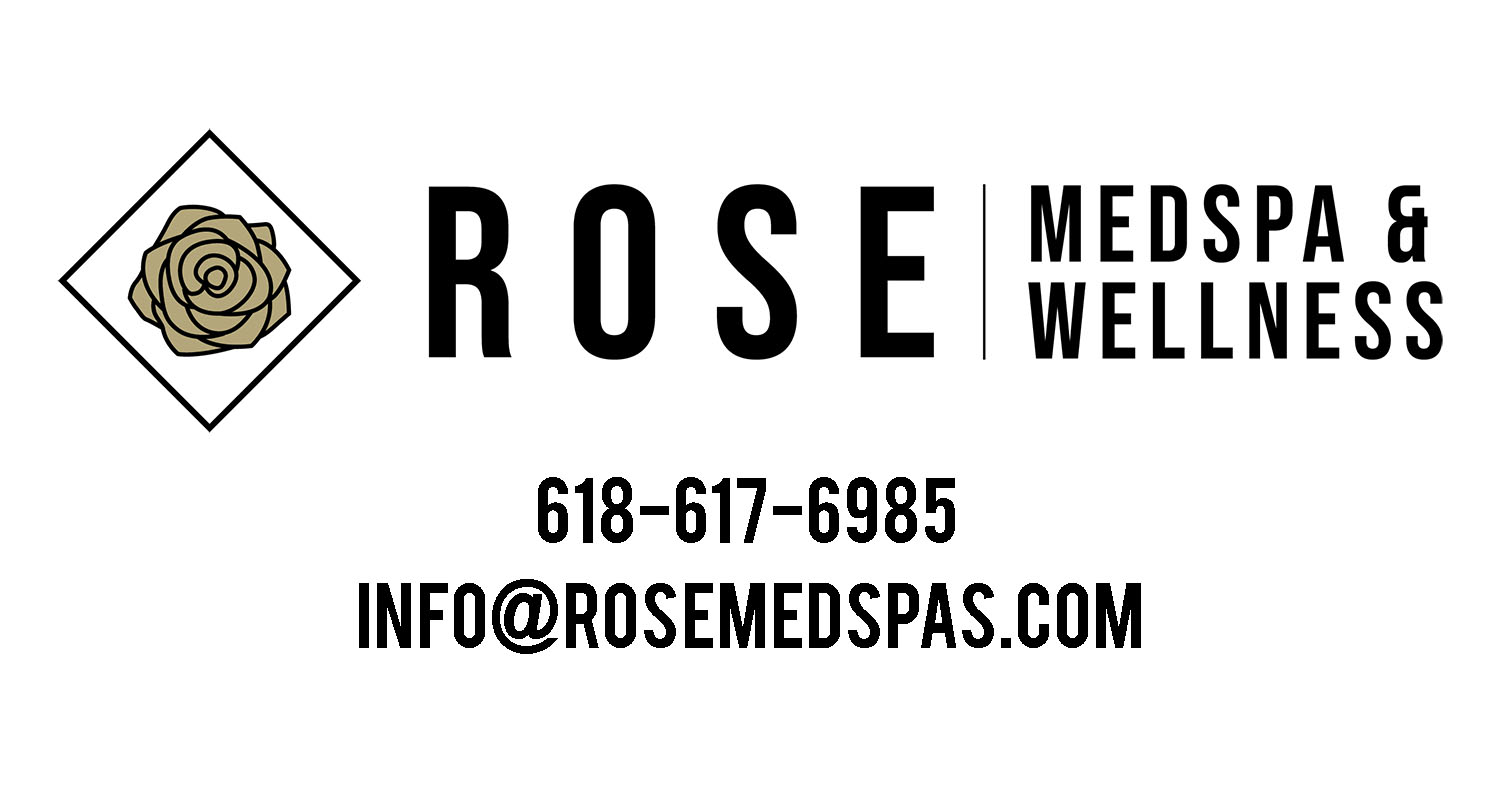 Clean, professional medical spa treatment room with neutral tones at Rosée Medical & Wellness in Lake Forest